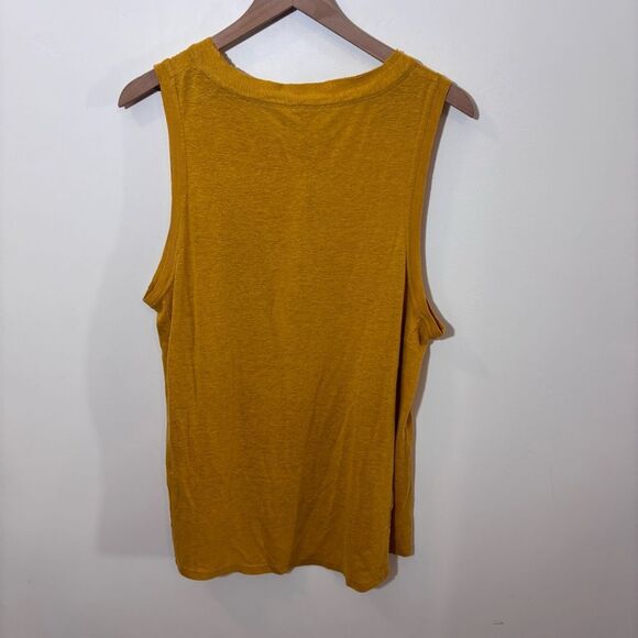 Sundance Benita Henley Tank NEW Gold Flake Size XL - Picture 5 of 11